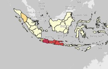 Indonesian Province Census Map