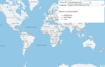 Azure Maps Leaflet options