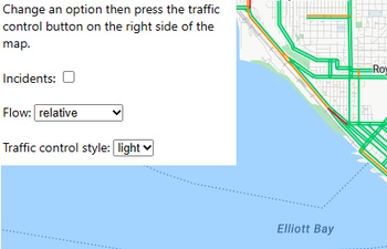 Traffic control options